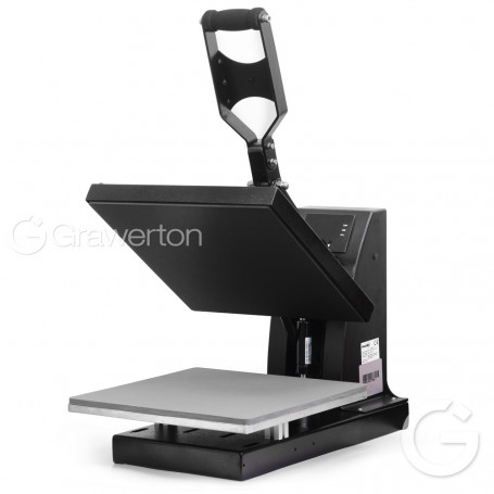 Flat heat transfer press Secabo C5 Clam 38x38 cm