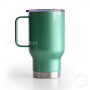 Aluminum thermal green mug ITER