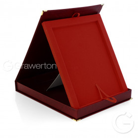 SAMETI case for 6x8' plaque vertical maroon