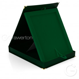 Etui SAMETI do podkładu 6x8' pionowe zielone