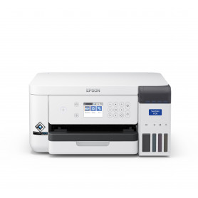 Printer Epson Sure-Color SC-F100 with inks
