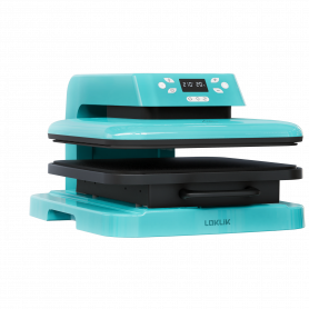 Auto heat press LOKLiK blue