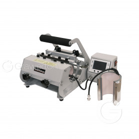 Heat press for mugs and water bottles Schwitzler Grey DUAL