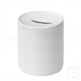 White piggy bank