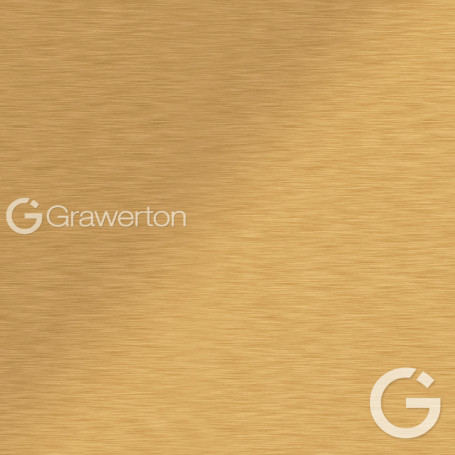 Aluminum sheet e-Platinum no 27 mat dark gold