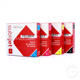 Sublimation Ink Sublijet-R for Ricoh GX 7000 Black