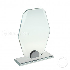 Glass trophy PREMIO CUBO small