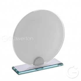 Glass trophy for sublimation RODA large 10 mm