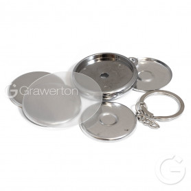 Brelok emblemat dwustronny 25 mm - 50 szt./op.