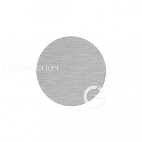 Krążki aluminiowe matowe srebrne, śr. 38 mm. Opakowanie: 50 sztuk