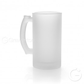 Frosted beer mug