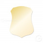 Aluminum shield 642, glossy - 121x171 mm