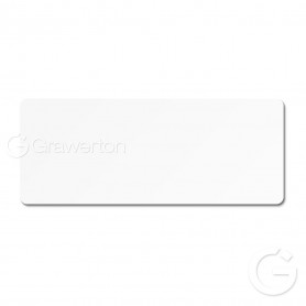 Błyszczący identyfikator plastikowy UNISUB 75x30 mm