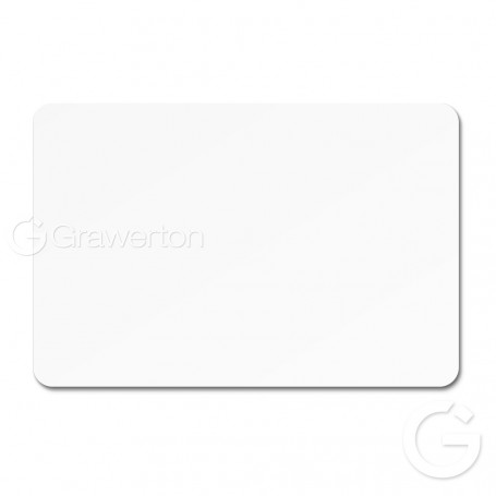 Błyszczący identyfikator plastikowy UNISUB 75x50 mm