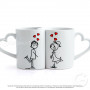 AMOR DUO sublimation mugs - set