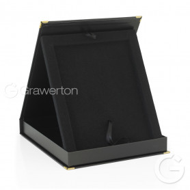 Etui SAMETI do podkładu 6x8' pionowe czarne